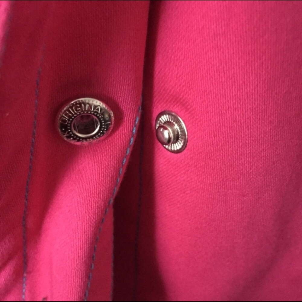 Tommy Jeans Pink Belted Trench Coat - Picture 6 of 8
